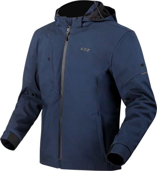 LS2 Bolton Motorrad Textiljacke Dunkelblau