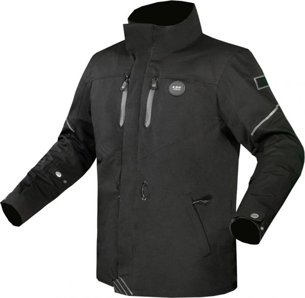 LS2 Rambla Evo Motorrad Winterjacke Schwarz