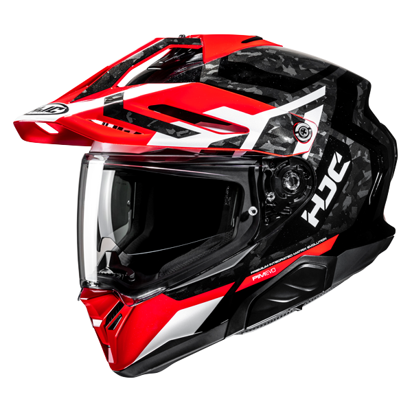 HJC RPHA 60 Adventurehelm Dakar MC1 Schwarz / Rot / Weiß