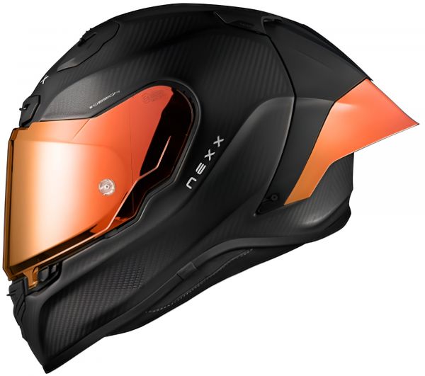 NEXX X.R3R Integralhelm Zero Pro 2 Carbon Rot Matt