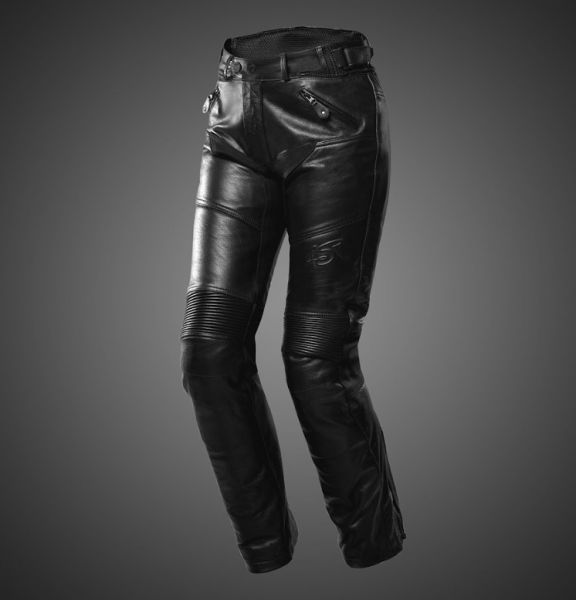 4SR Roadster Lady V2 Motorrad Lederhose Damen Schwarz