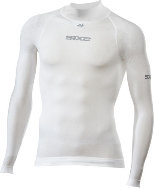 SIXS TS3L BT Funktionsshirt langarm Weiß