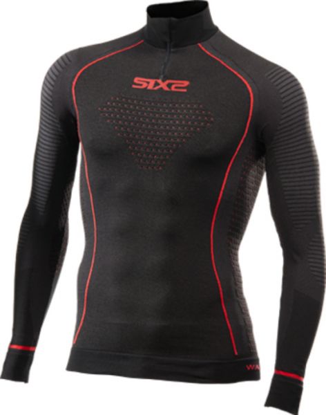SIXS TS13W Blazefit Funktionsshirt langarm mit Zip Kragen
