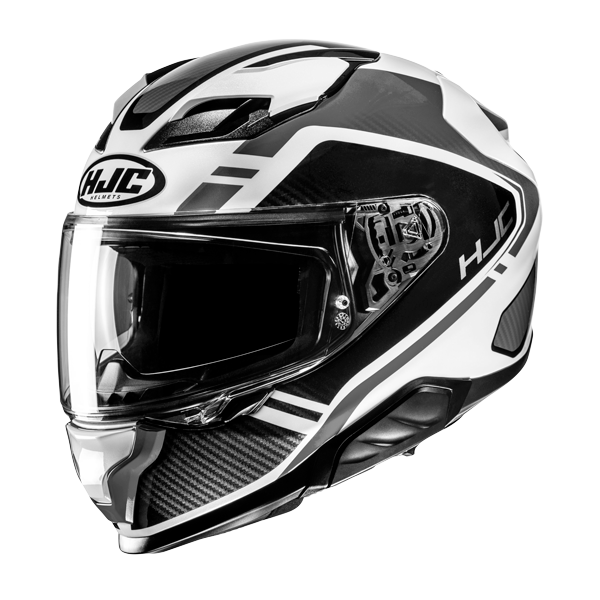 HJC F71 Integralhelm Tozz MC5 Schwarz / Weiß / Grau