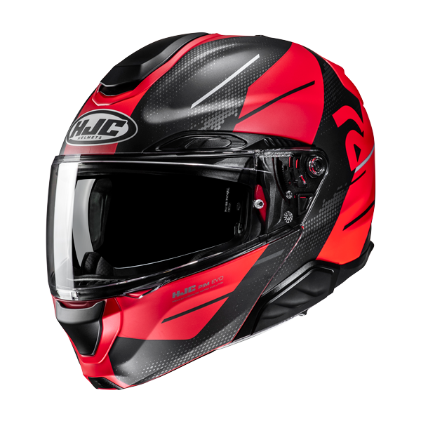HJC RPHA 91 Klapphelm Blat MC1SF Mattschwarz / Rot