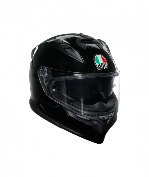AGV K7 Integralhelm Unifarben Mono Schwarz