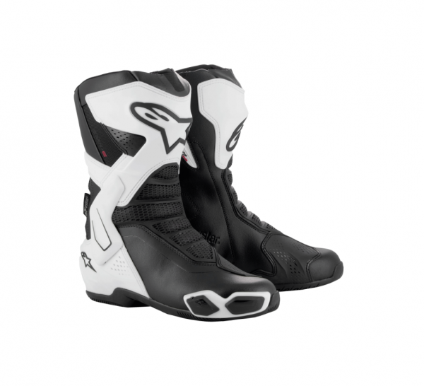 Alpinestars Stella SMX-6 V3 wasserdichte Damen Motorrad Stiefel Weiß / Schwarz