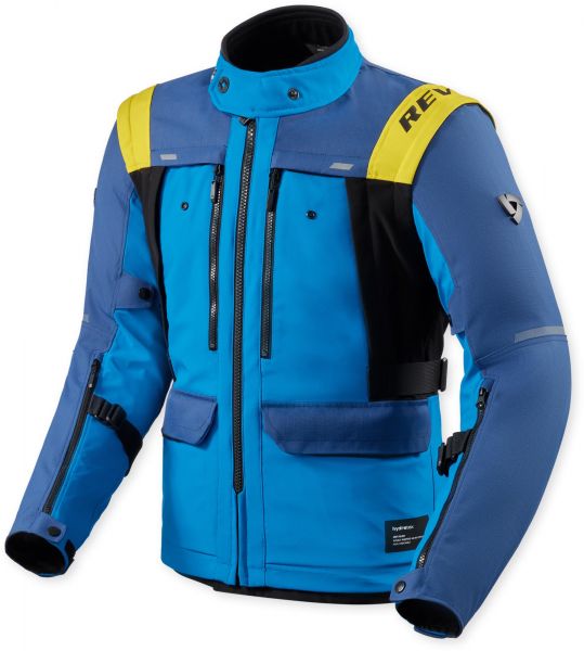REV'IT! Offtrack 3 H2O ADV wasserdichte Textiljacke Blau / Dunkelblau