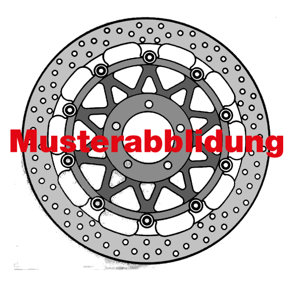 Lucas Racing Bremsscheibe MSW213SP