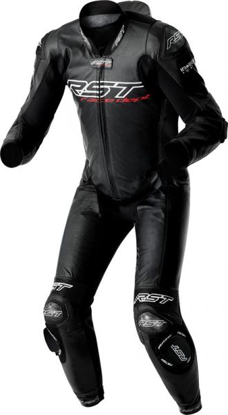 RST Race Dept V4.2 D3O Airbag Lederkombi Schwarz