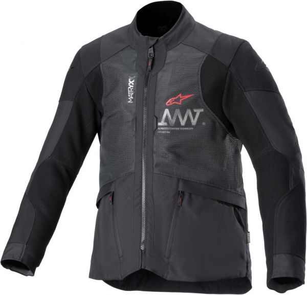 Alpinestars AMT-7 Air Textiljacke Schwarz vorne
