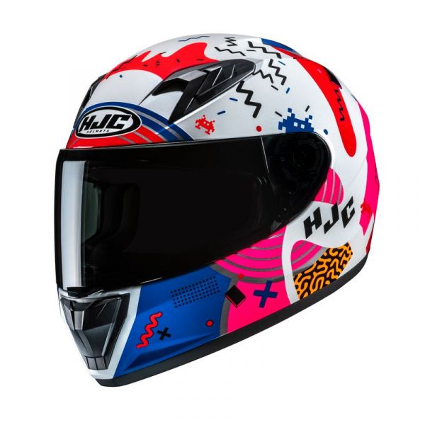 HJC Y10 Integralhelm Mika MC28 Weiß / Blau
