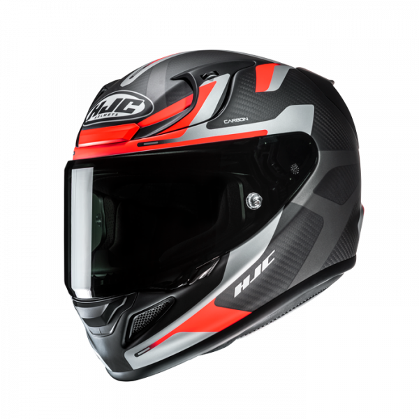 HJC RPHA 12 Carbon Integralhelm Xentra MC6HSF Mattschwarz / Orange / Silber
