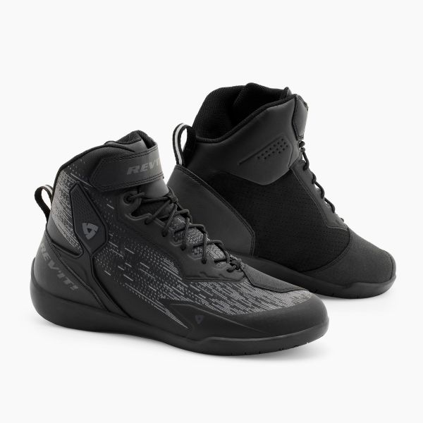 REV'IT! G-Force 2 Air Motorradschuhe Schwarz / Grau