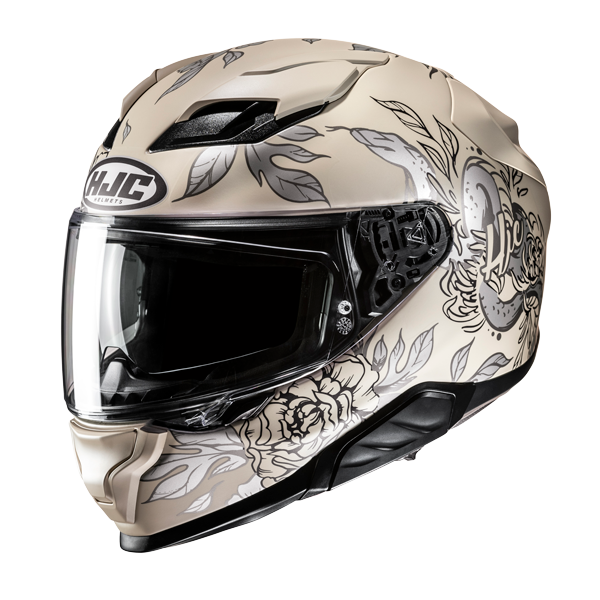 HJC F71 Integralhelm Eliz MC9SF Beige / Silber