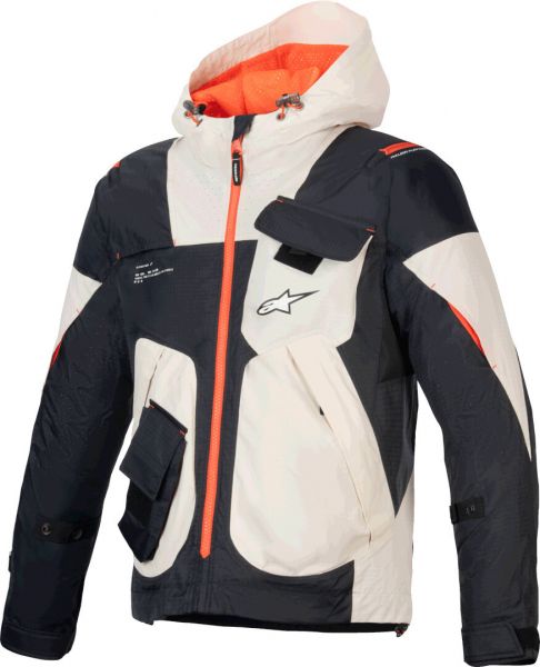 Alpinestars Mogress Air Motorrad Textiljacke Schwarz / Beige