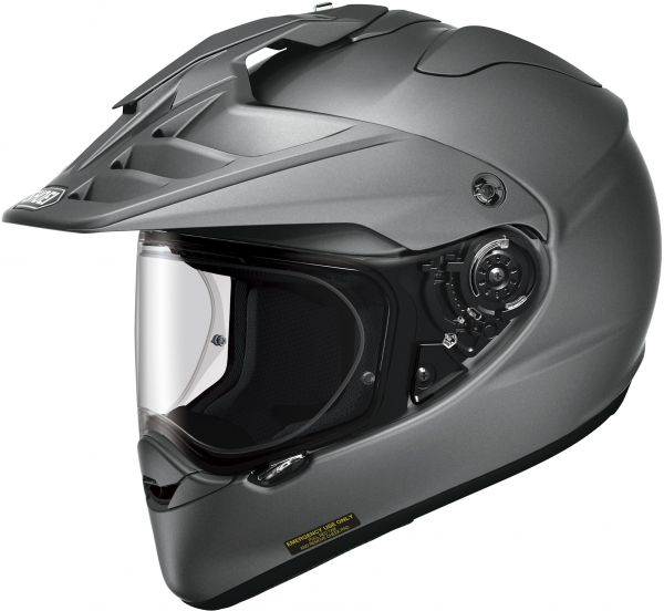 Shoei Hornet ADV06 Offroadhelm Unifarben Mattgrau