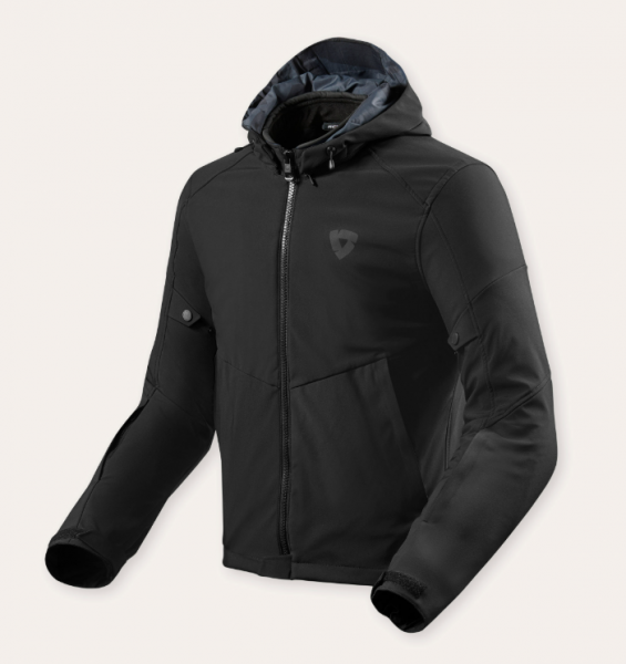 REV'IT! Afterburn H2O Textiljacke Wasserdicht Schwarz