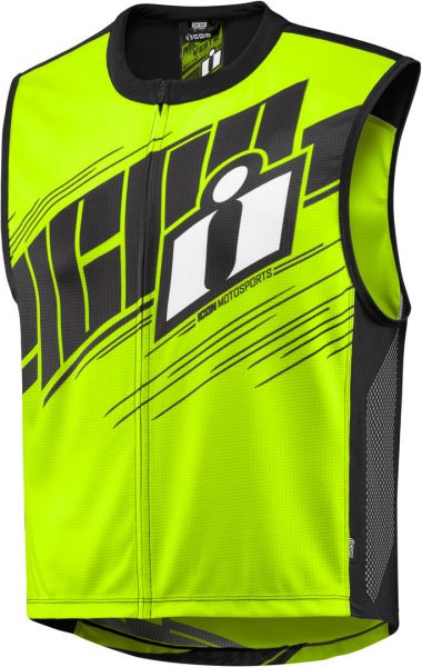 Icon Mil-Spec 2 Motorrad Weste Neon-Gelb