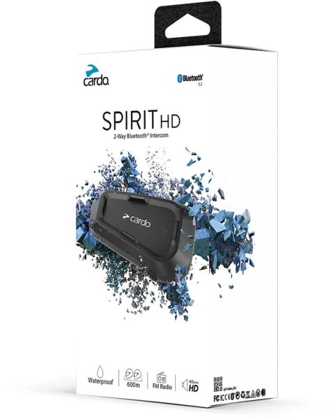 Cardo Spirit HD Kommunkationssystem Einzelset