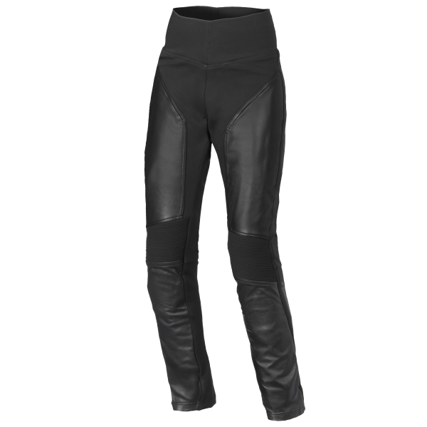 Büse Lorena Lederleggings Damen Schwarz