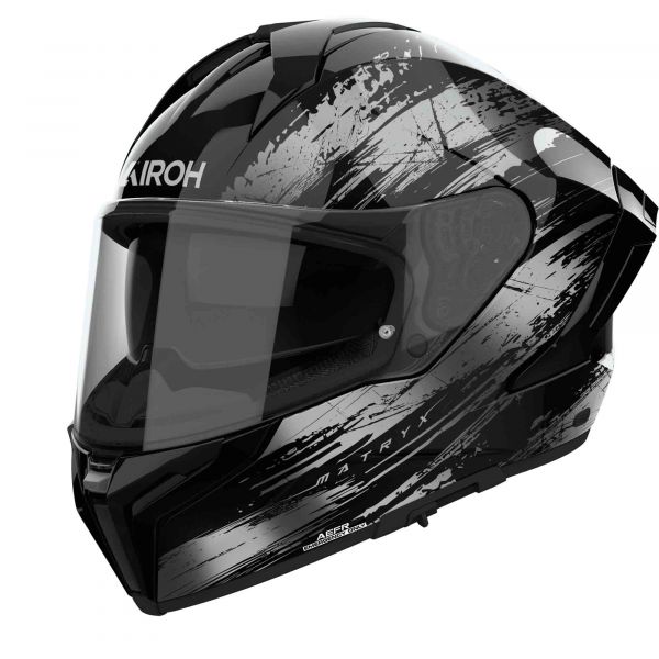 Airoh Matryx Reflex Integralhelm Schwarz / Grau