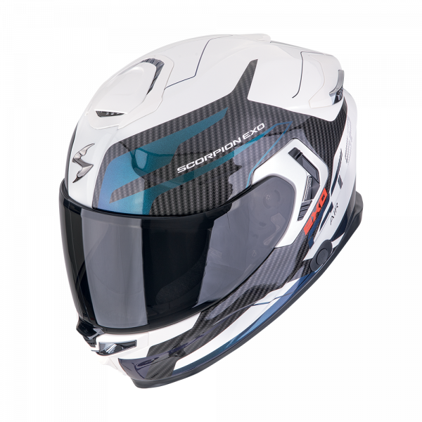 Scorpion EXO-GT SP Air Integralhelm Flex Weiß / Chamäleon (ECE 22-06)