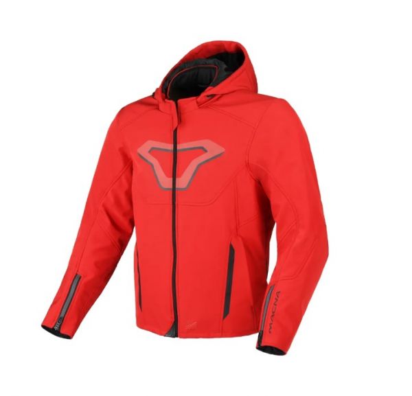 Macna Atracor winddichte Softshell-Jacke Rot