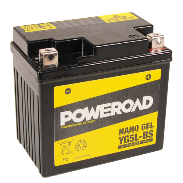 Poweroad Gel YG5L-BS/12V-5AH