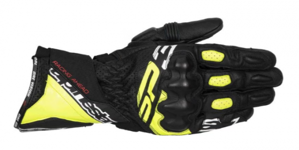 Alpinestars SP-3 Handschuhe Schwarz / Neongelb