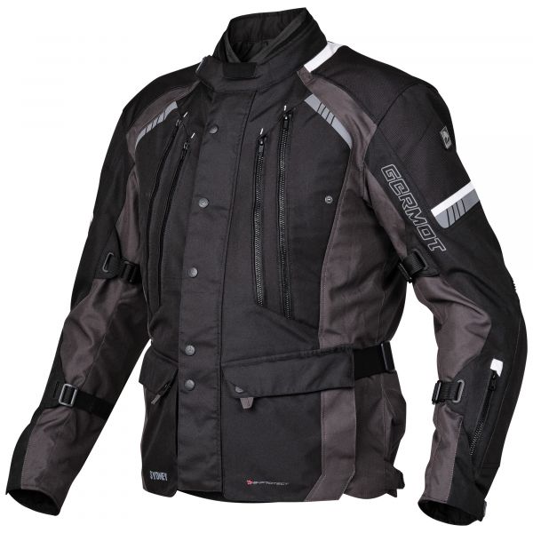Germot Sydney Textiljacke Schwarz / Anthrazit