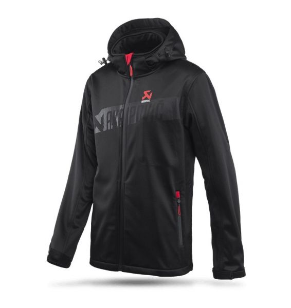 Akrapovic Corpo Softshell-Jacke Schwarz