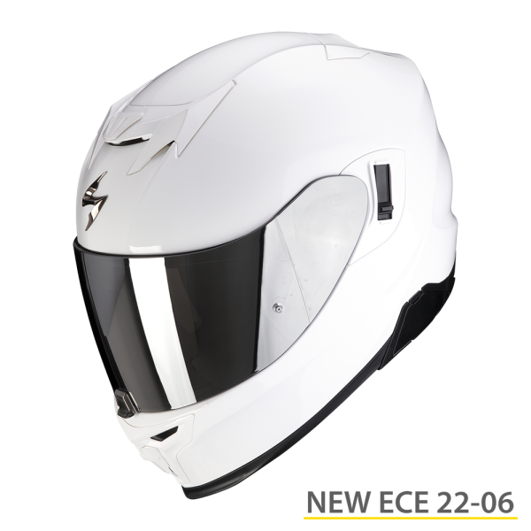 Scorpion Exo-520 Evo Air Solid Weiß (ECE 22-06)