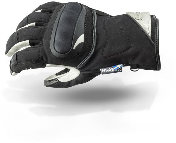 Halvarssons Oleby Handschuh Schwarz Grau