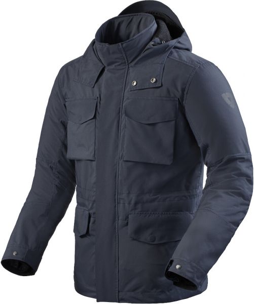 REV'IT! Triomphe 2 H2O Textiljacke WP Dunkel Blau