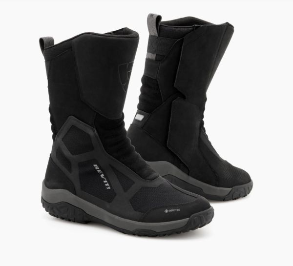 REV'IT! Everest GTX Motorradstiefel Wasserdicht Schwarz
