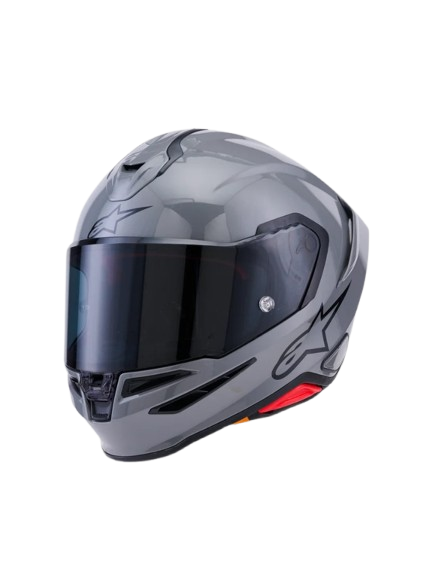 Alpinestars S-R7 Integralhelm Solid Grau Glossy