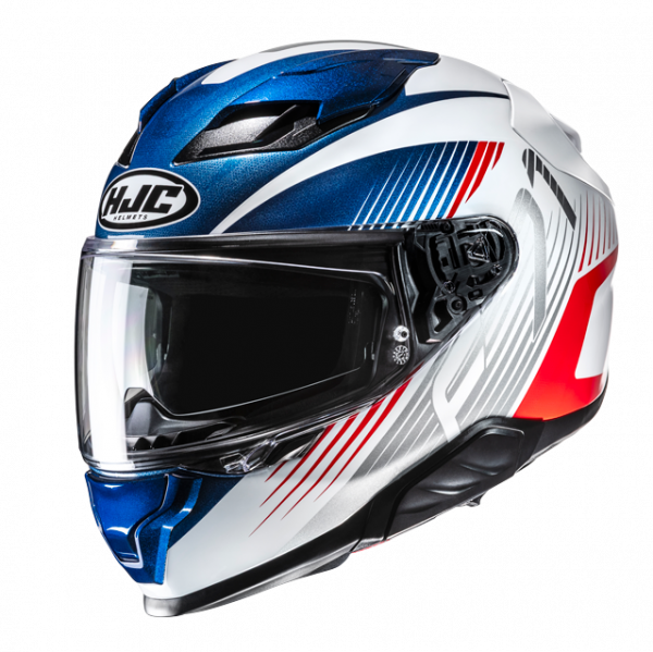 HJC F71 Integralhelm Catos MC21 Weiß / Blau / Rot