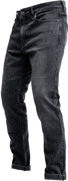 John Doe Pioneer Motorrad Jeans Mono Waschung Schwarz