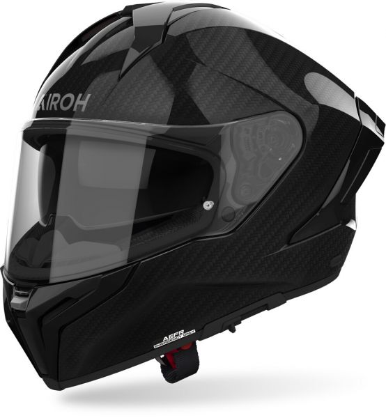 Airoh Matryx Carbon Integralhelm Unifarben Schwarz