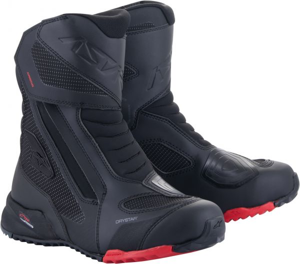 Alpinestars RT-7 Drystar Stiefel Schwarz / Rot