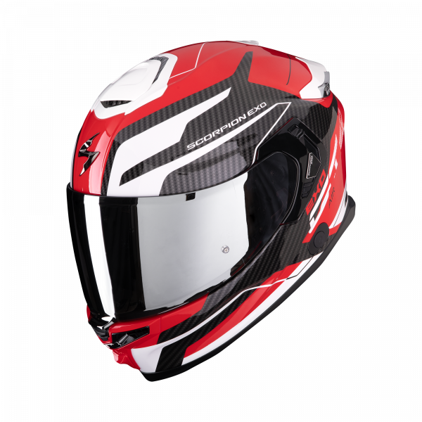 Scorpion Exo-GT SP Air Flex Rot / Weiß (ECE 22-06)
