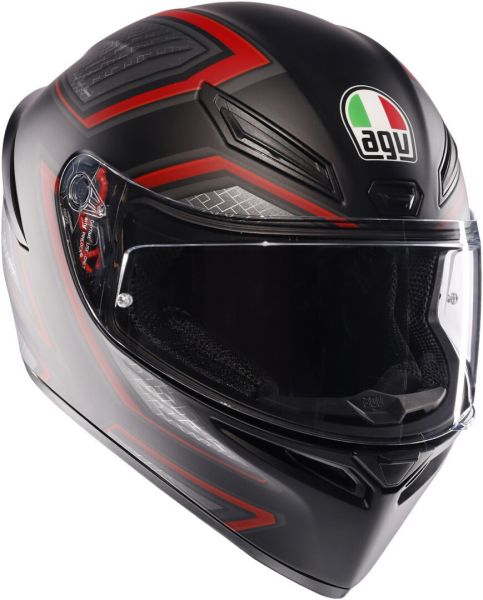 AGV K1 S Sling Integralhelm Schwarz / Rot