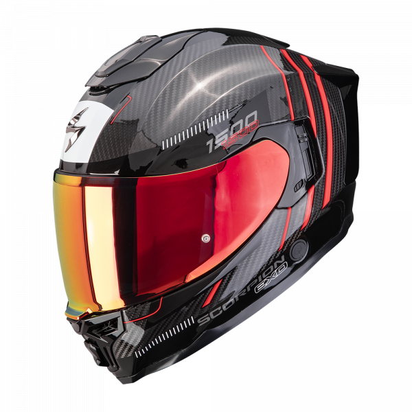 Scorpion EXO-1500 Carbon AIR Zity Schwarz / Rot