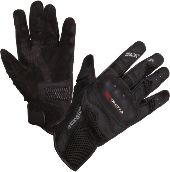 Modeka Sonora Handschuhe schwarz/rot