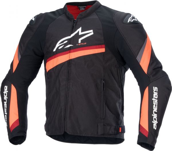 Alpinestars T-GP Plus R V4 Textiljacke Schwarz / Fluorot
