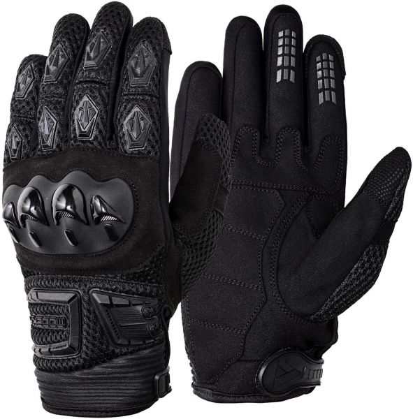 Modeka MX Top II Handschuhe Schwarz