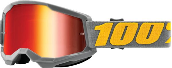 100% Brille Strata 2 Izipizi - Mirror Red