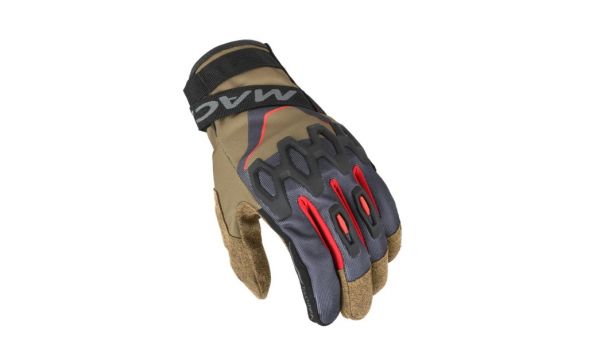 Macna Zairon Kurzstulpenhandschuhe Taupe / Schwarz