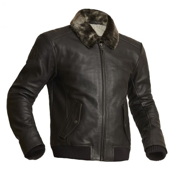 Halvarssons Torsby Lederjacke braun